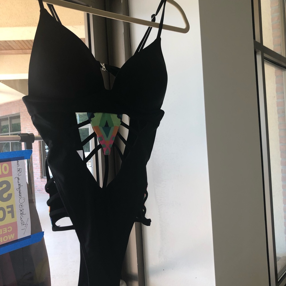 Sexy one piece bathing suit